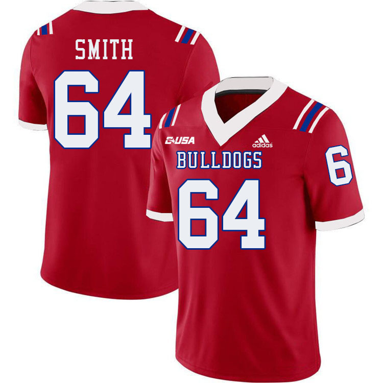 Ervin Smith Louisiana Tech Jersey,LA Tech Bulldogs Football Jerseys,Uniforms,Gears-Red